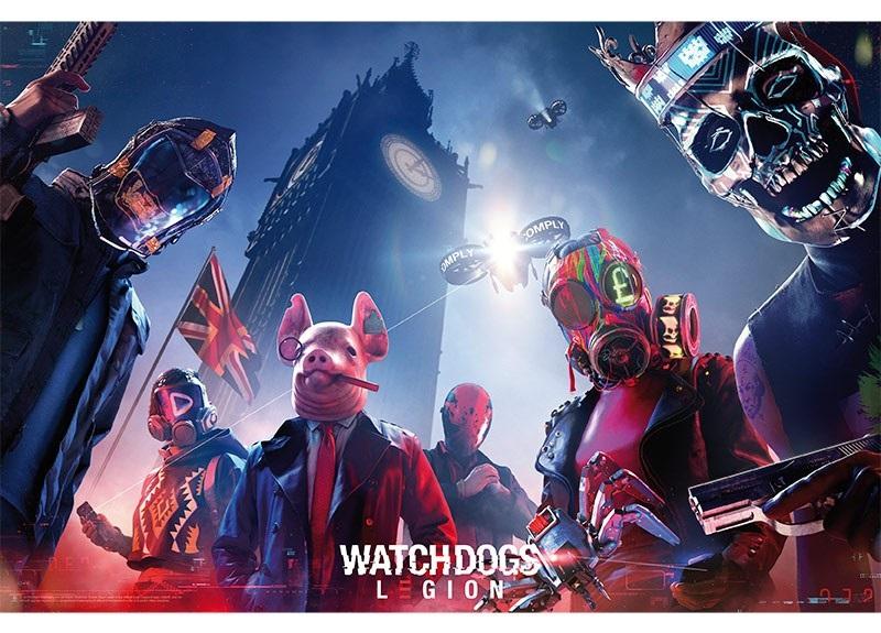 WATCH DOGS LEGION - Keyart Legion - Poster '91x61'