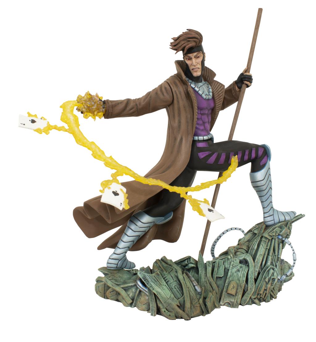 MARVEL - Gambit - Statue Gallery Diorama 25cm