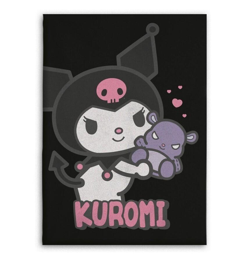 [PREORDER] HELLO KITTY - Flanel Blanket 110x150cm - Kuromi