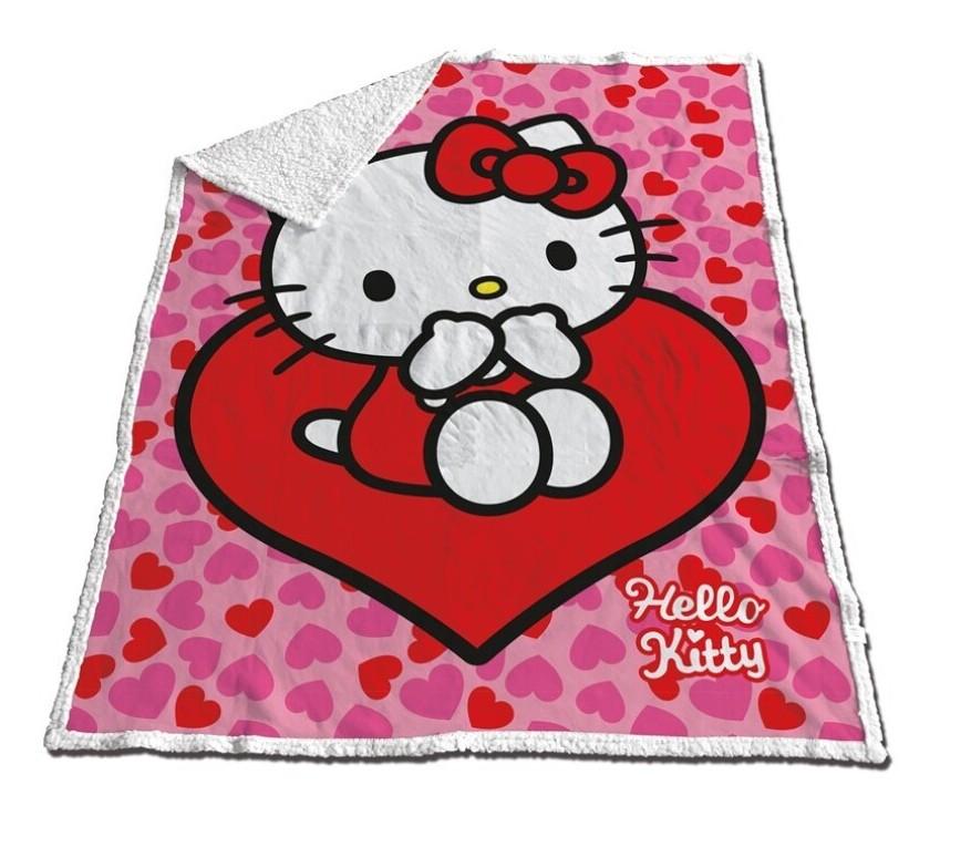 [PREORDER] HELLO KITTY - Sherpa Blanket 120x150cm