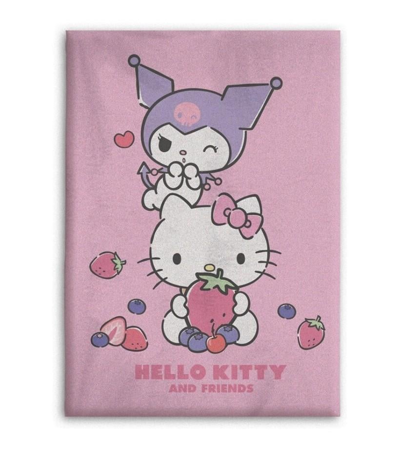 [PREORDER] HELLO KITTY - Hello Kitty and Friends - Polar Fleece 100x140cm