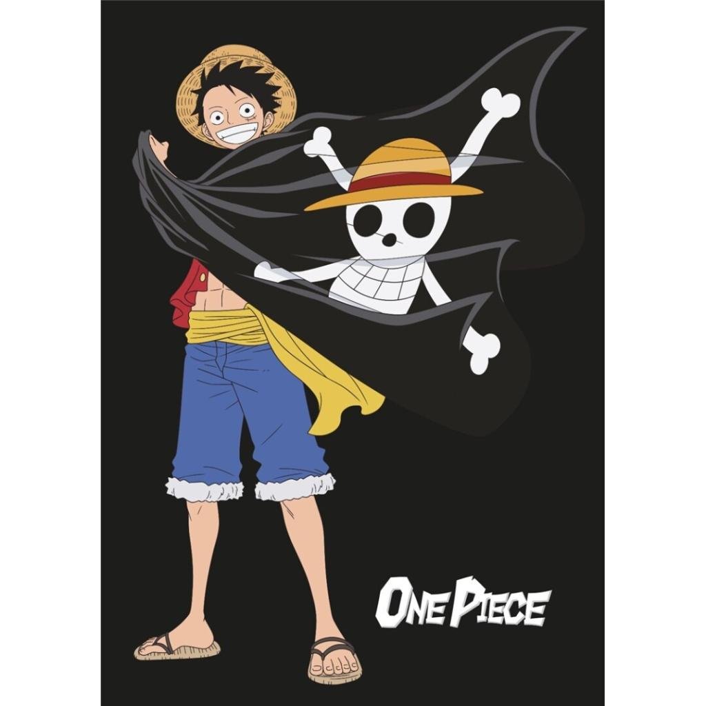 [PREORDER] ONE PIECE - Flanel Blanket 110x150cm - Luffy