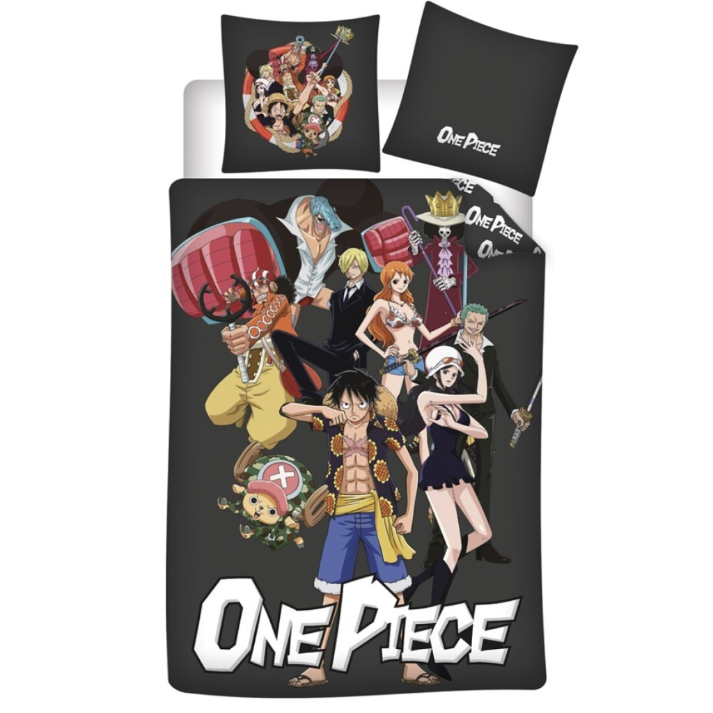 [PREORDER] ONE PIECE - Crew - Duvet Cover 140x200cm  - '100% microfiber'