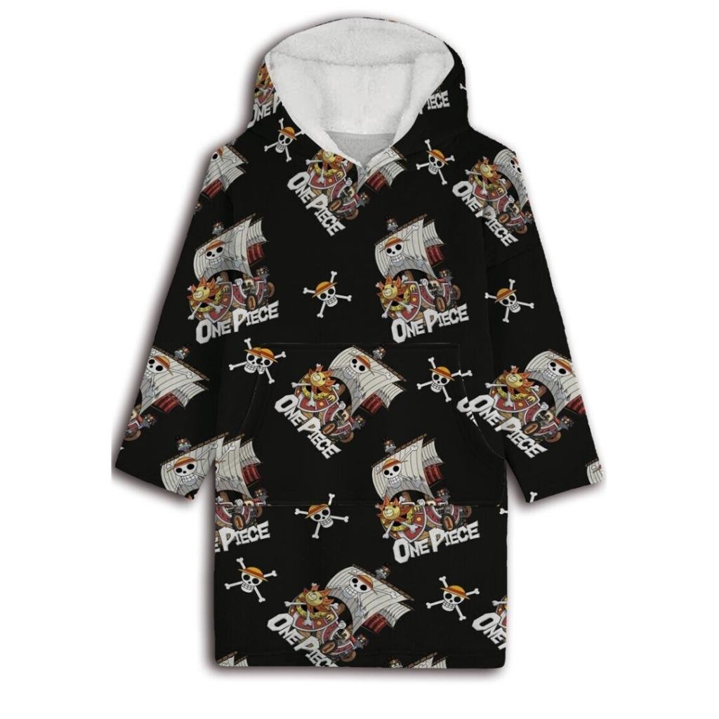 [PREORDER] ONE PIECE - Thousand Sunny - Sweat Poncho - Adult Size