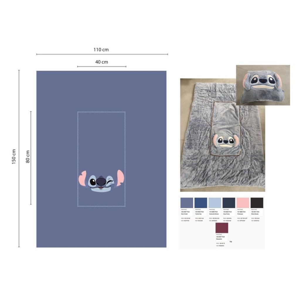 [PREORDER] LILO & STITCH - Stitch - Cushion Blanket