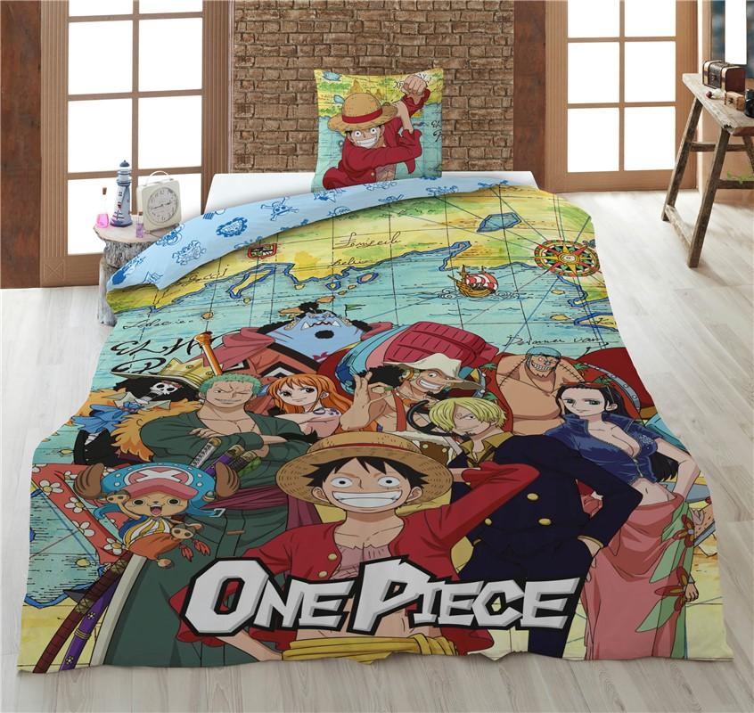 [PREORDER] ONE PIECE - Luffy & Crew - Duvet Cover 140x200cm + 65x65cm