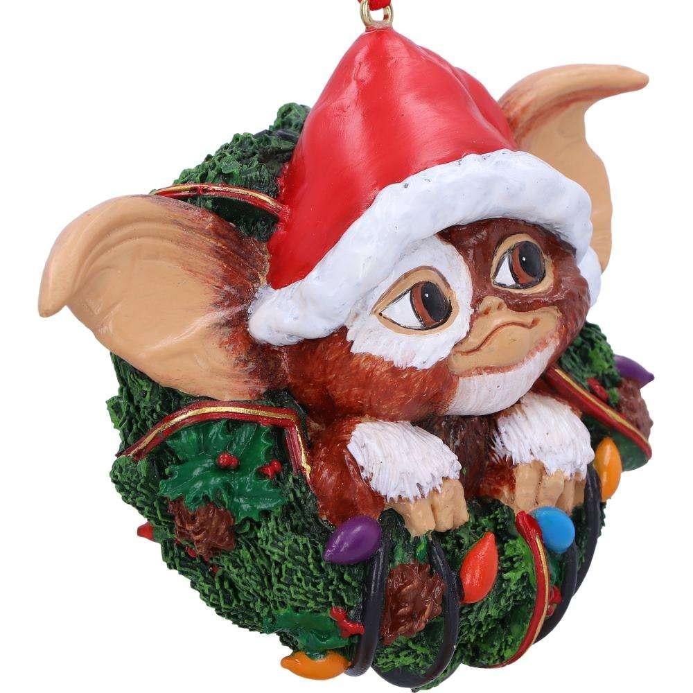 GREMLINS - Gizmo in wreath  - Hanging Ornament 10cm