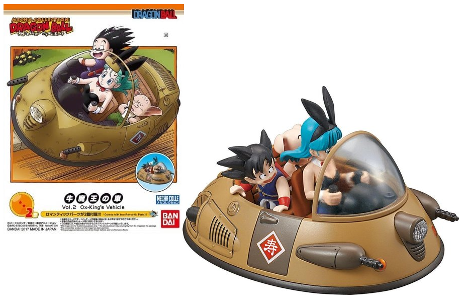 DRAGON BALL - Model Kit - Mecha Collection 02 - OX King Vehicule