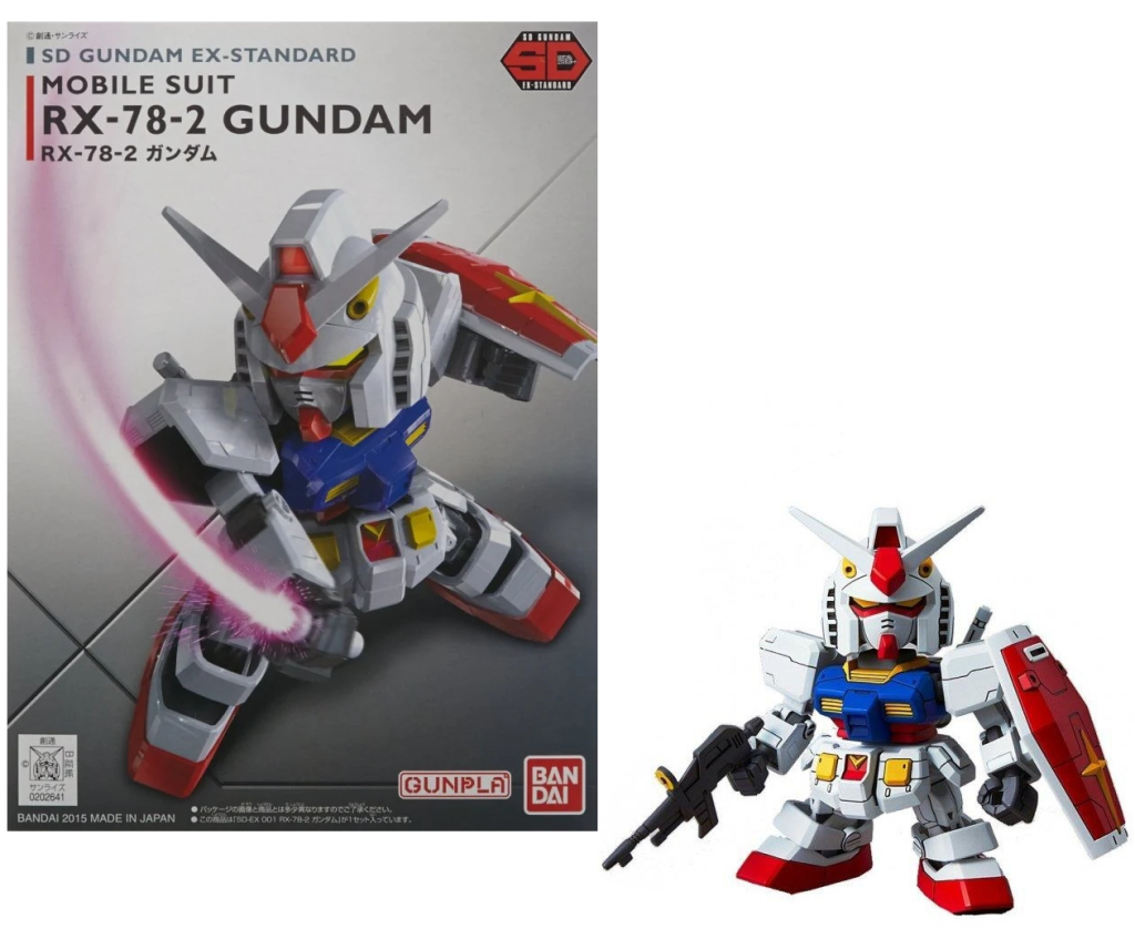 GUNDAM - SD Gundam EX-Standard 001 RX-78-2