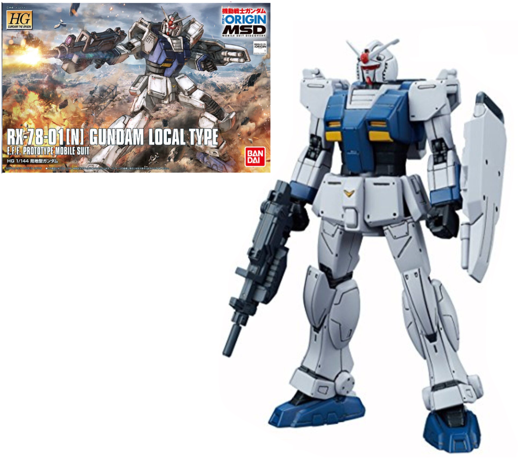 GUNDAM The Origin - Model Kit - HG 1/144 - Gundam Local Type