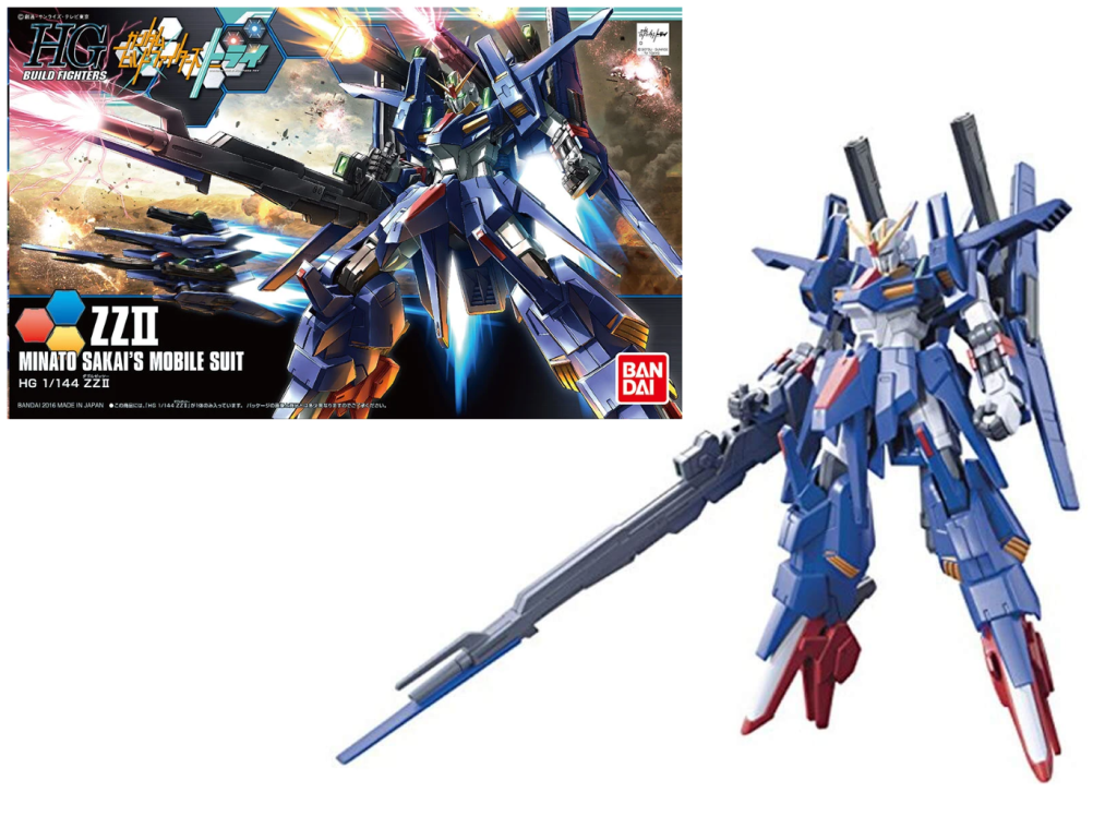 GUNDAM Build Fighters - Model Kit - HG 1/144 - ZZ II