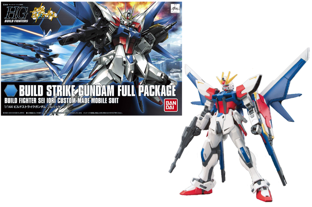 GUNDAM Build Fighters - Model Kit - HG 1/144 - Strike Gundam Full Pack