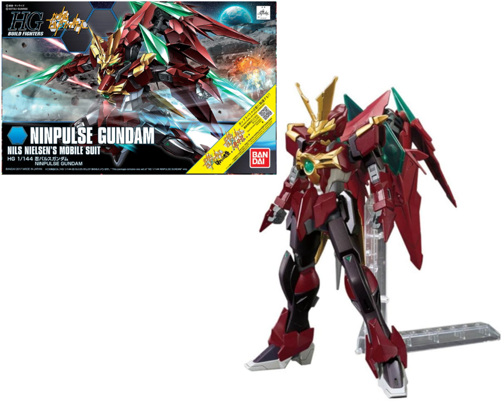GUNDAM Build Fighters - Model Kit - HG 1/144 - Ninpulse Gundam