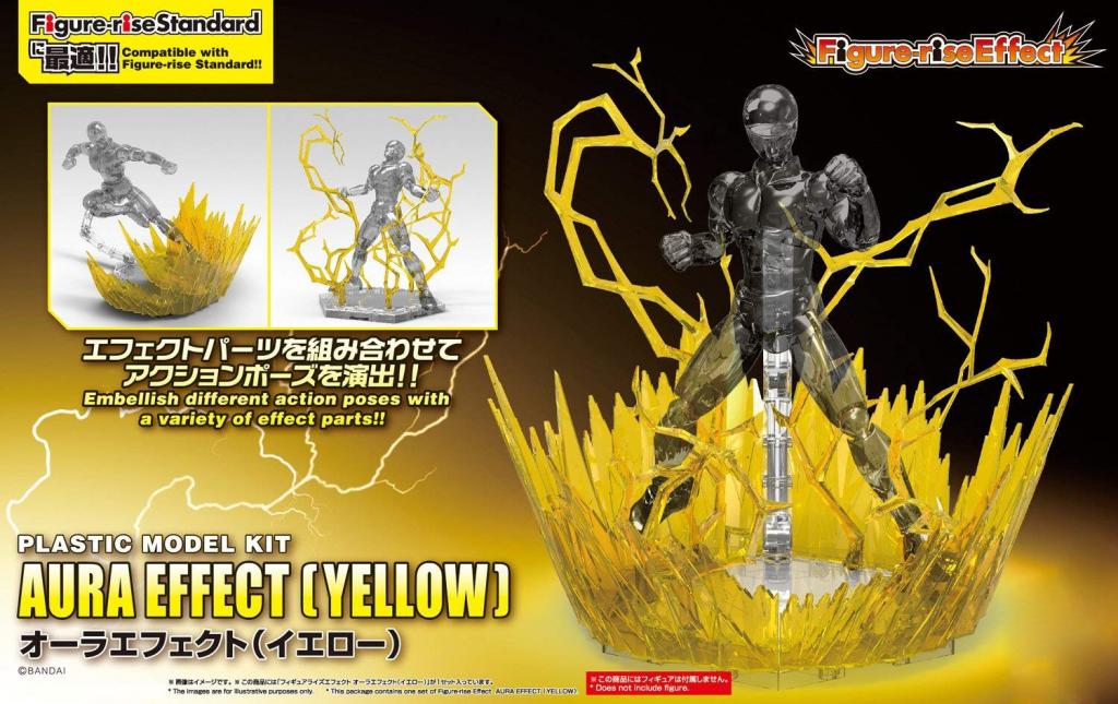 DRAGON BALL - Model Kit - EFFECT - Aura Effect Yellow