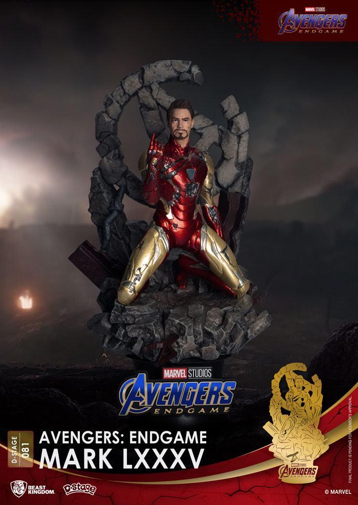 MARVEL - Iron Man MK85 (Endgame) - Statue D-Stage 15cm (BLISTER)
