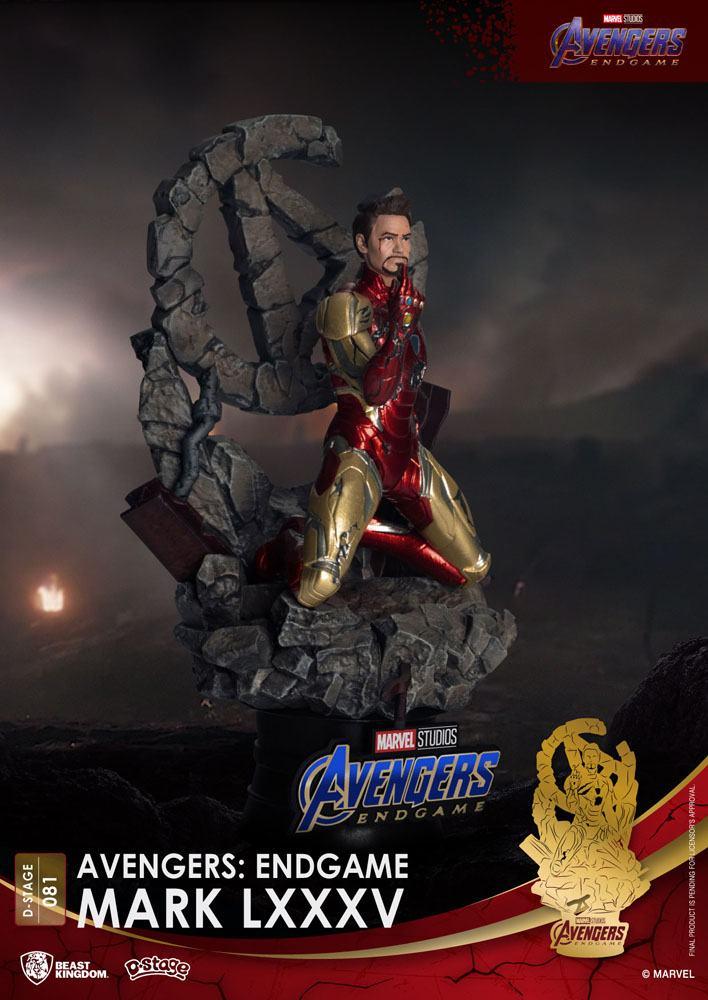 MARVEL - Iron Man MK85 (Endgame) - Statue D-Stage 15cm (BLISTER)