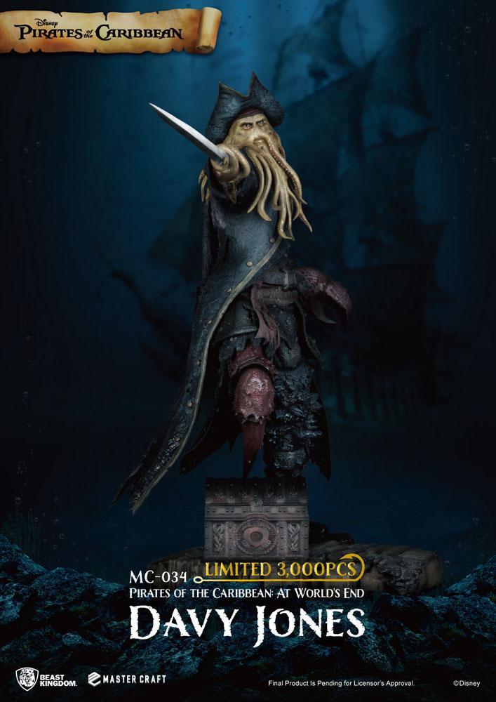 PIRATES OF THE CARIBBEAN -  Davy Jones - Statue Master Craft 42cm