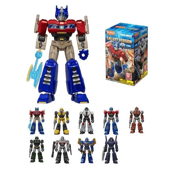 [PREORDER] Transformers Blokees Plastic Model Kit Galaxy Version 05 One Assortment (9)