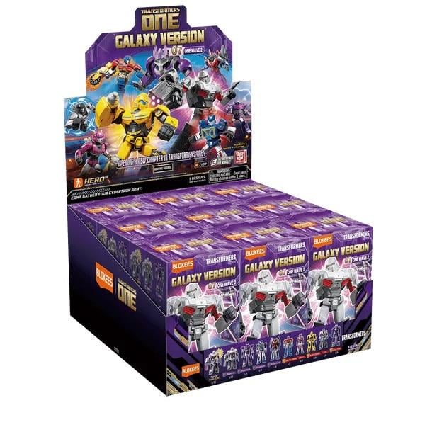 [PREORDER] TRANSFORMERS - Galaxy Version 07 - Model Kit Blokees Display 9 pc