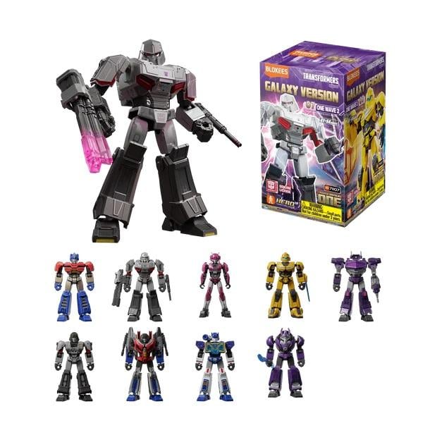[PREORDER] TRANSFORMERS - Galaxy Version 07 - Model Kit Blokees Display 9 pc