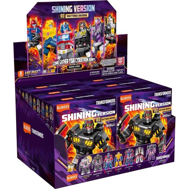 [PREORDER] TRANSFORMERS - Shining Version 03 - Model Kit Blokees Display 6 pc