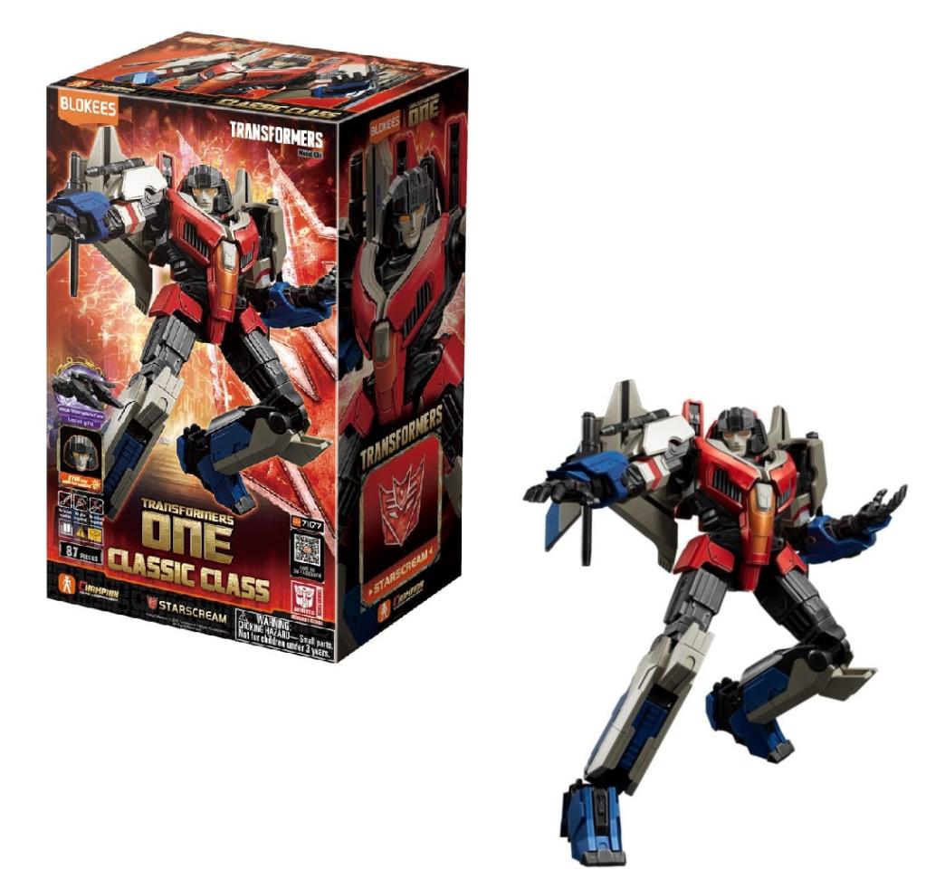 [PREORDER] Transformers Blokees Plastic Model Kit Classic Class 16 Starsream