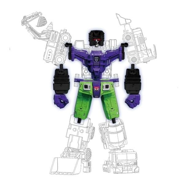 [PREORDER] TRANSFORMERS -Devastator Comb. Acc. - Model Kit Defender Vers. Blokees