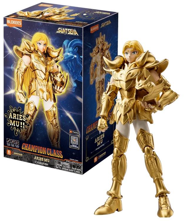 [PREORDER] SAINT SEIYA - Aries Mu - Model Kit Champion Class Blokees