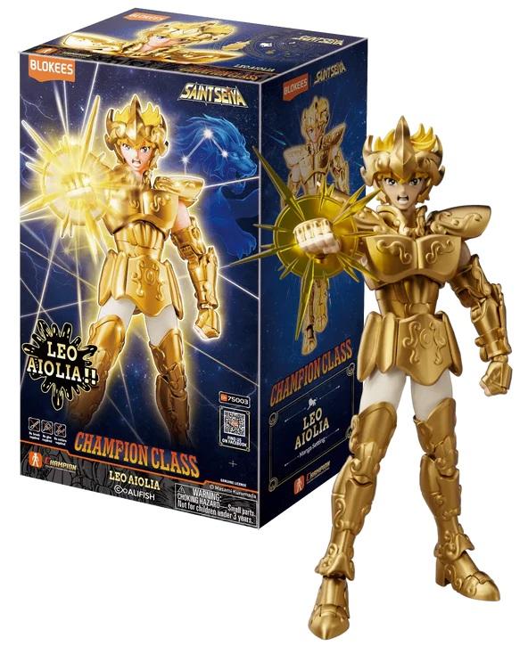 [PREORDER] SAINT SEIYA - Leo Aiolia - Model Kit Champion Class Blokees