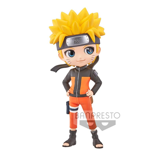 NARUTO SHIPPUDEN - QPosket - Naruto Uzumaki Vers. A - Figure 14cm