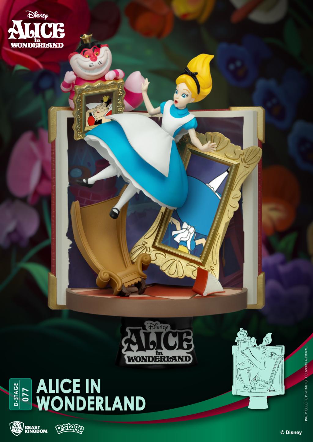 DISNEY - Alice in Wonderland - Diorama D-Stage 13cm