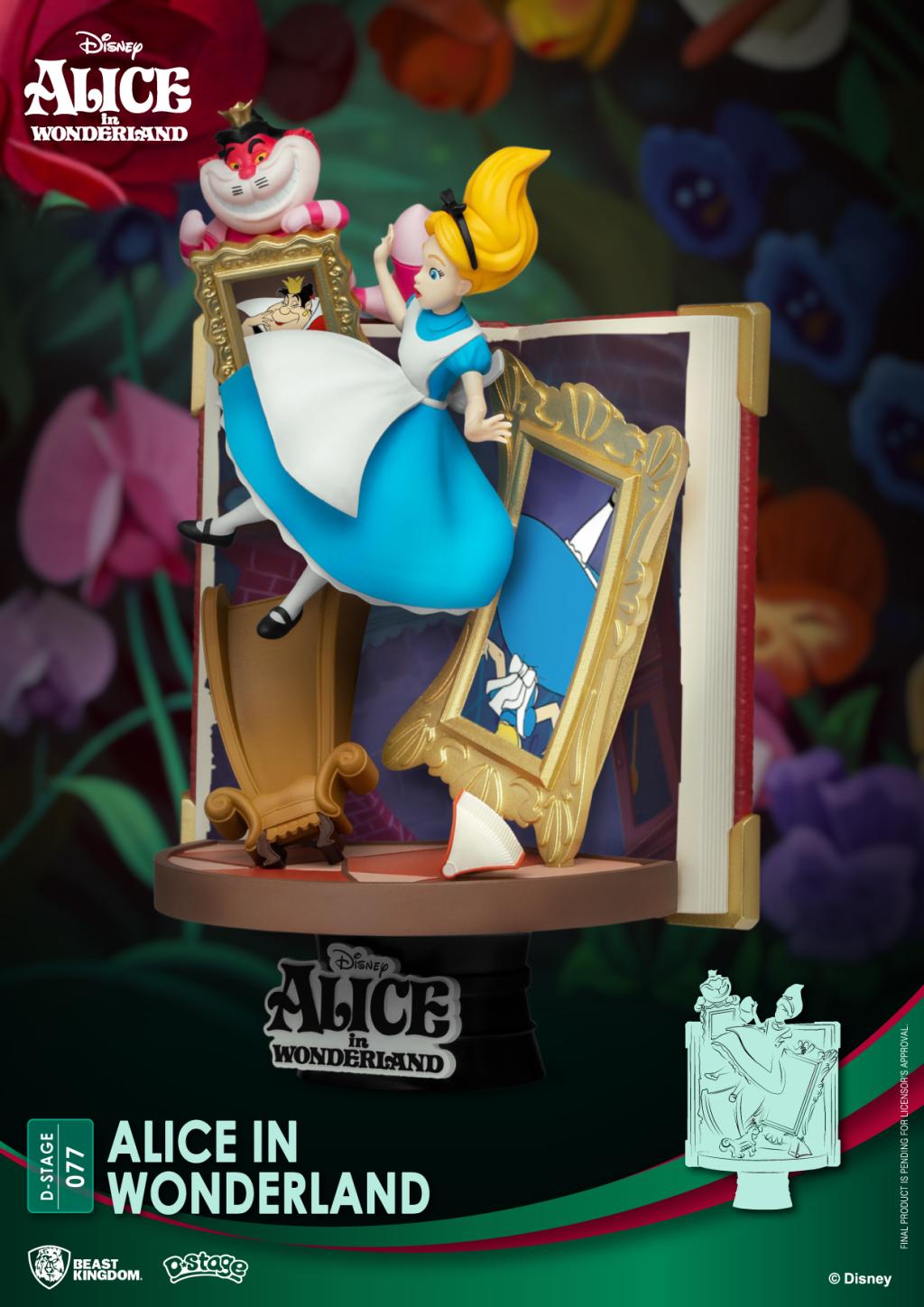 DISNEY - Alice in Wonderland - Diorama D-Stage 13cm