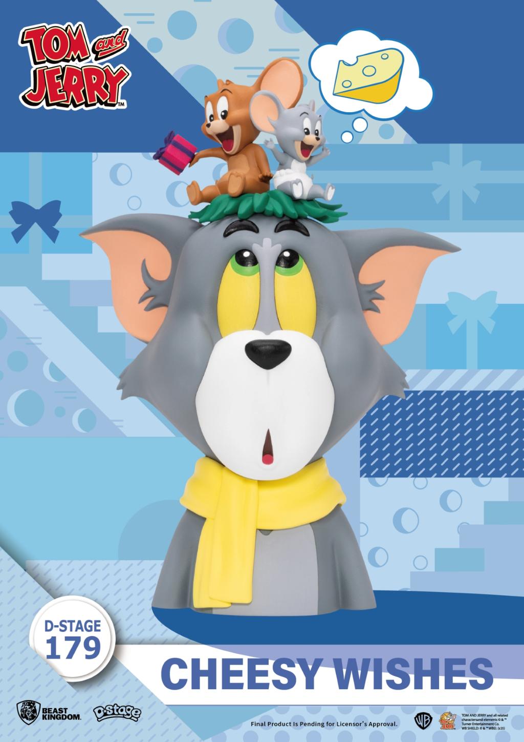 [PREORDER] TOM & JERRY - Cheesy Wishes - Diorama D-Stage 15cm