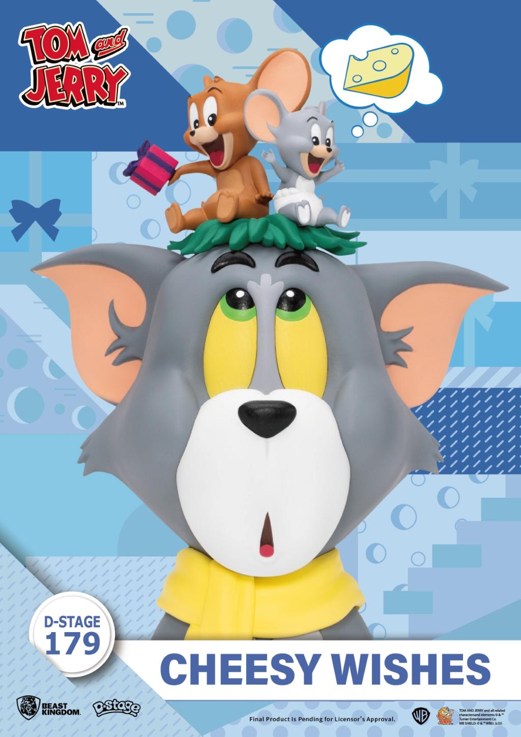 [PREORDER] TOM & JERRY - Cheesy Wishes - Diorama D-Stage 15cm