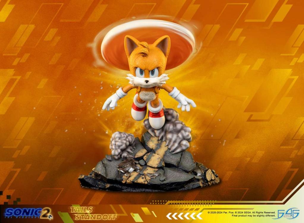 SONIC THE HEDGEHOG 2 - Tails Standoff - Statue 32cm