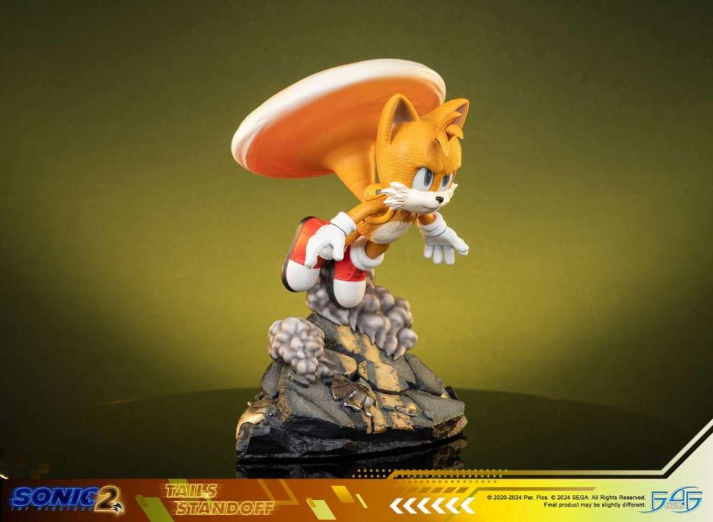 SONIC THE HEDGEHOG 2 - Tails Standoff - Statue 32cm