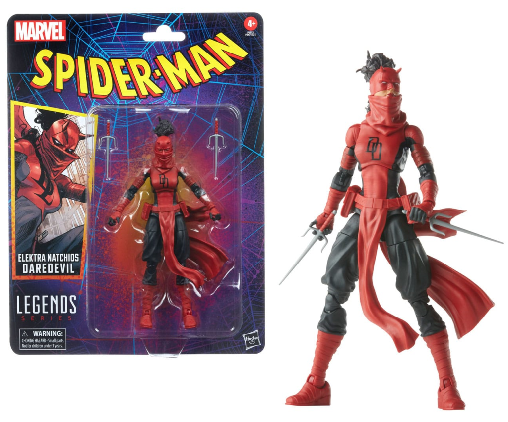 MARVEL LEGENDS -Elektra Natchios Daredevil -Fig. Retro Collection 15cm