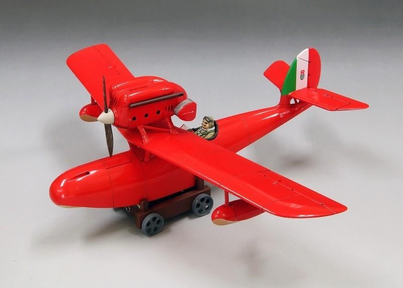 [PREORDER] PORCO ROSSO - Savoia S.21 Prototype + Porto - Model Kit to paint 1/48