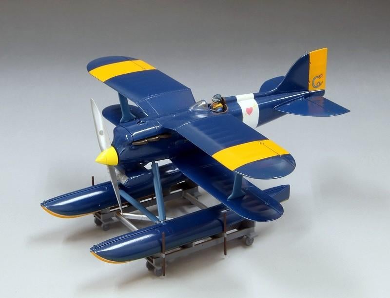 [PREORDER] PORCO ROSSO - R3C-0 Hydravion + Curtis - Model Kit to paint 1/48