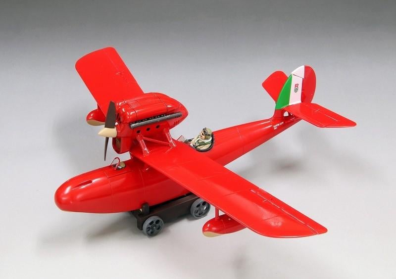 [PREORDER] PORCO ROSSO - Savoia S.21 Prototype + Gina - Model Kit to paint 1/48