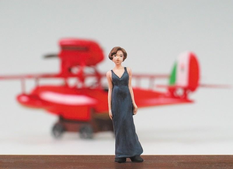 [PREORDER] PORCO ROSSO - Savoia S.21 Prototype + Gina - Model Kit to paint 1/48