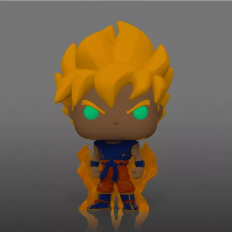 DRAGON BALL Z - POP Animation N° 860 - Goku Super Saiyan (GITD)