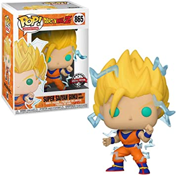 DRAGON BALL Z - POP Animation N° 865 - SS2 Goku with Chase (GITD)