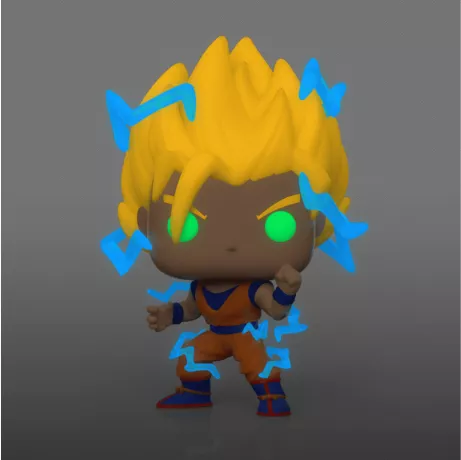 DRAGON BALL Z - POP Animation N° 865 - SS2 Goku with Chase (GITD)