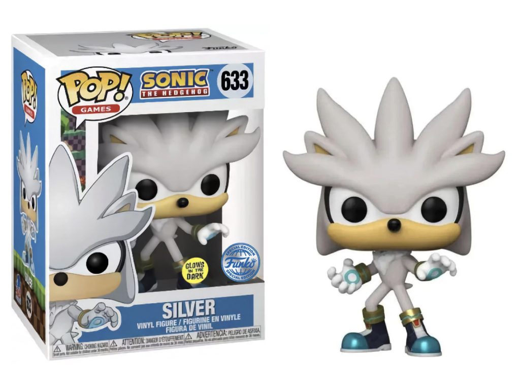 SONIC 30TH - POP Games N° 633 - Silver The Hedgehog (GW)