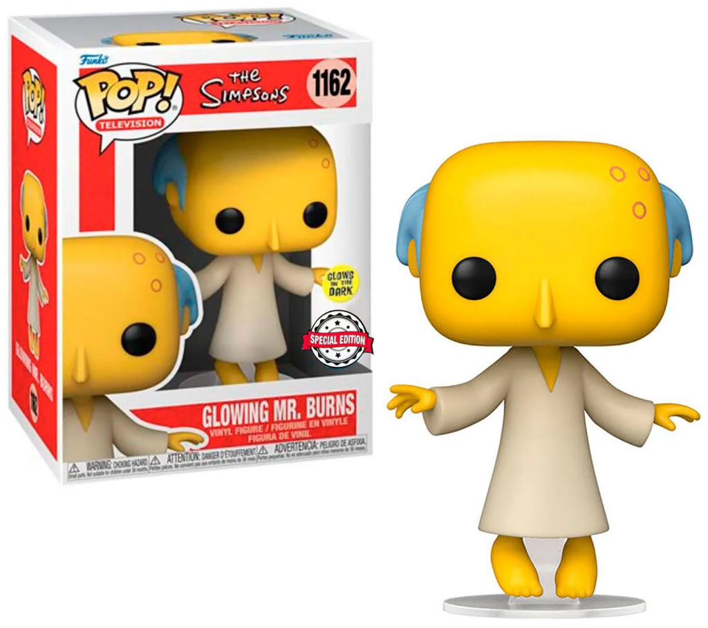 THE SIMPSONS - POP Television N° 1162 - Glowing Mr Burns with Chase
