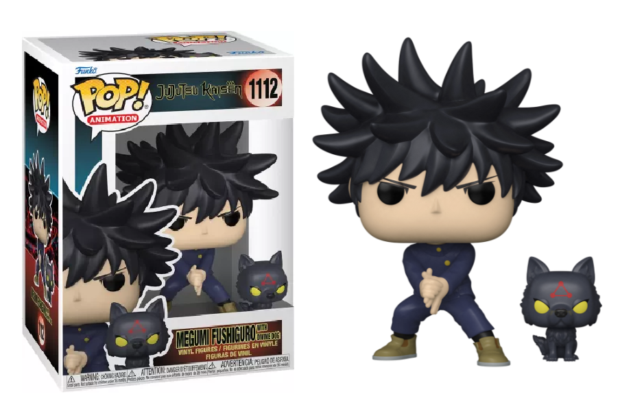 [PREORDER] Jujutsu Kaisen POP & Buddy! Animation Vinyl Figure Megumi w/Dogs 9 cm