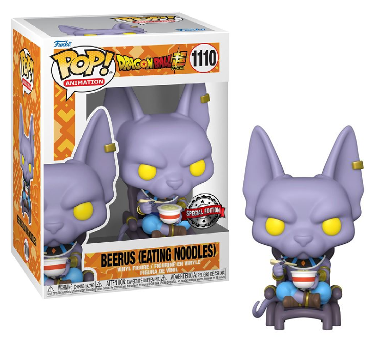 DRAGON BALL SUPER - POP Animation N° 1110 - Beerus (Eating Noodles)