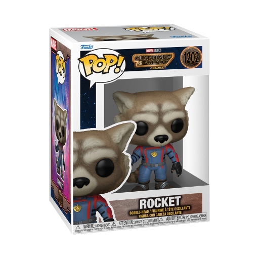 GUARDIANS OF THE GALAXY 3 - POP N° 1202 - Rocket