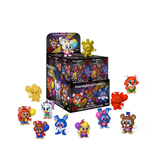 FNAF SECURITY BREACH S2 - Mystery Minis (BOX 12 Figurines)